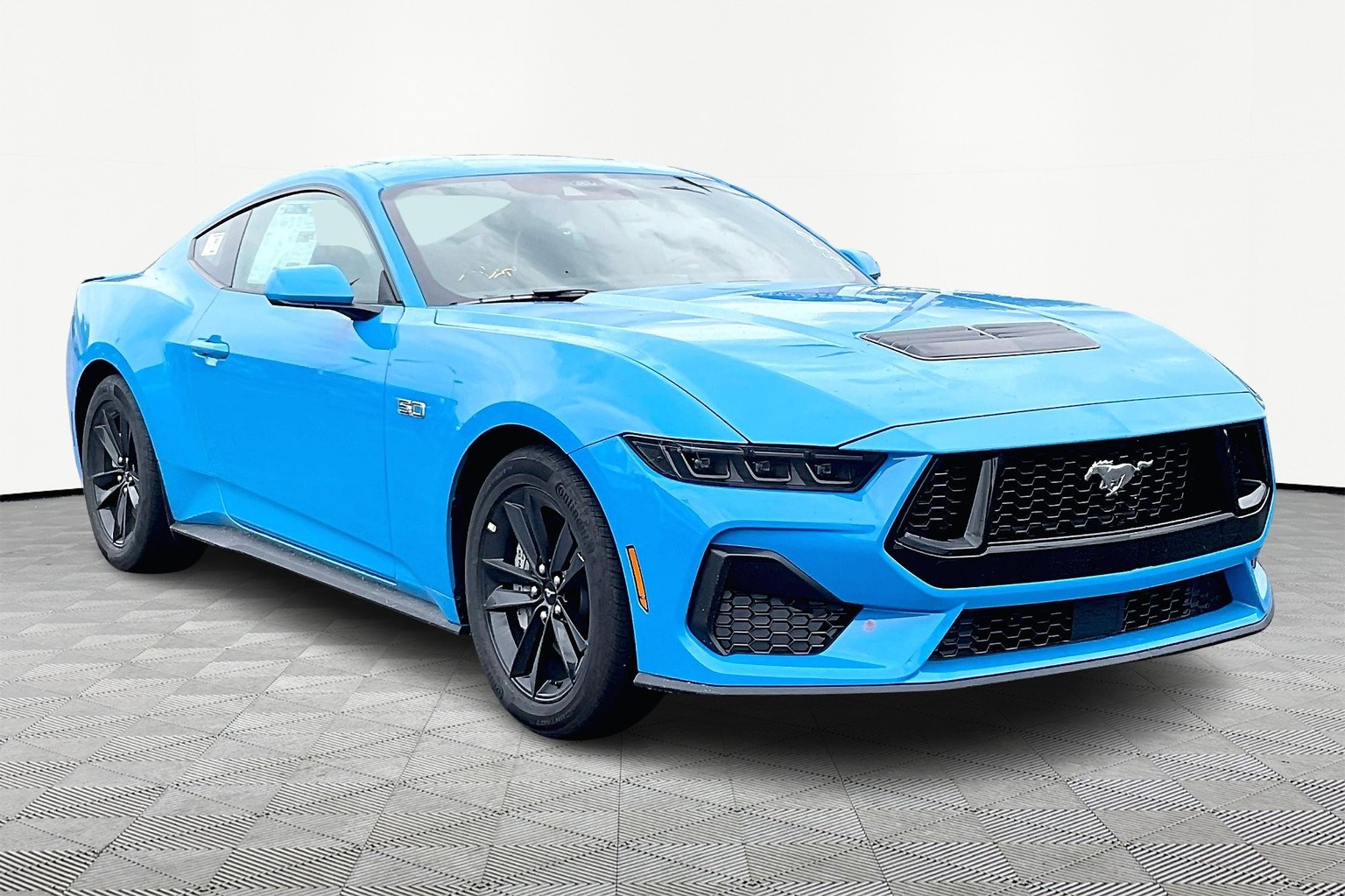 フォード MUSTANG GT メタリックブルー e2a83084257a4205b63f02791ea3a4